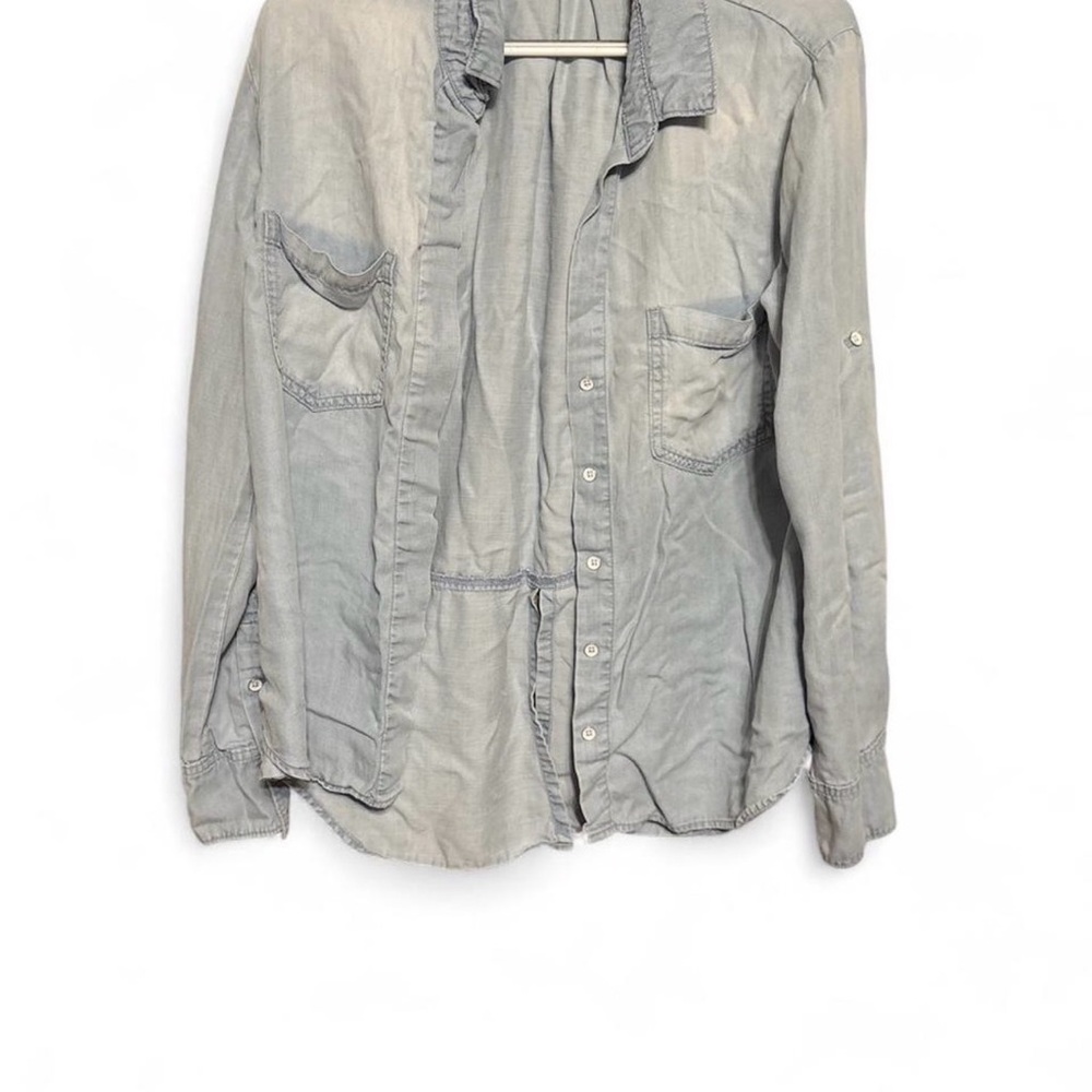 Cloth & Stone Light Blue Denim Shirt